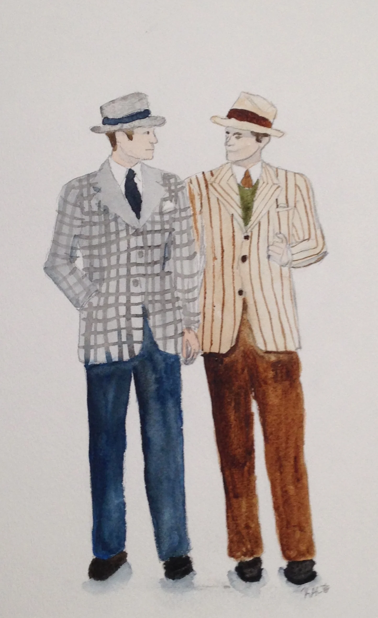 Bob Wallace and Phil Davis