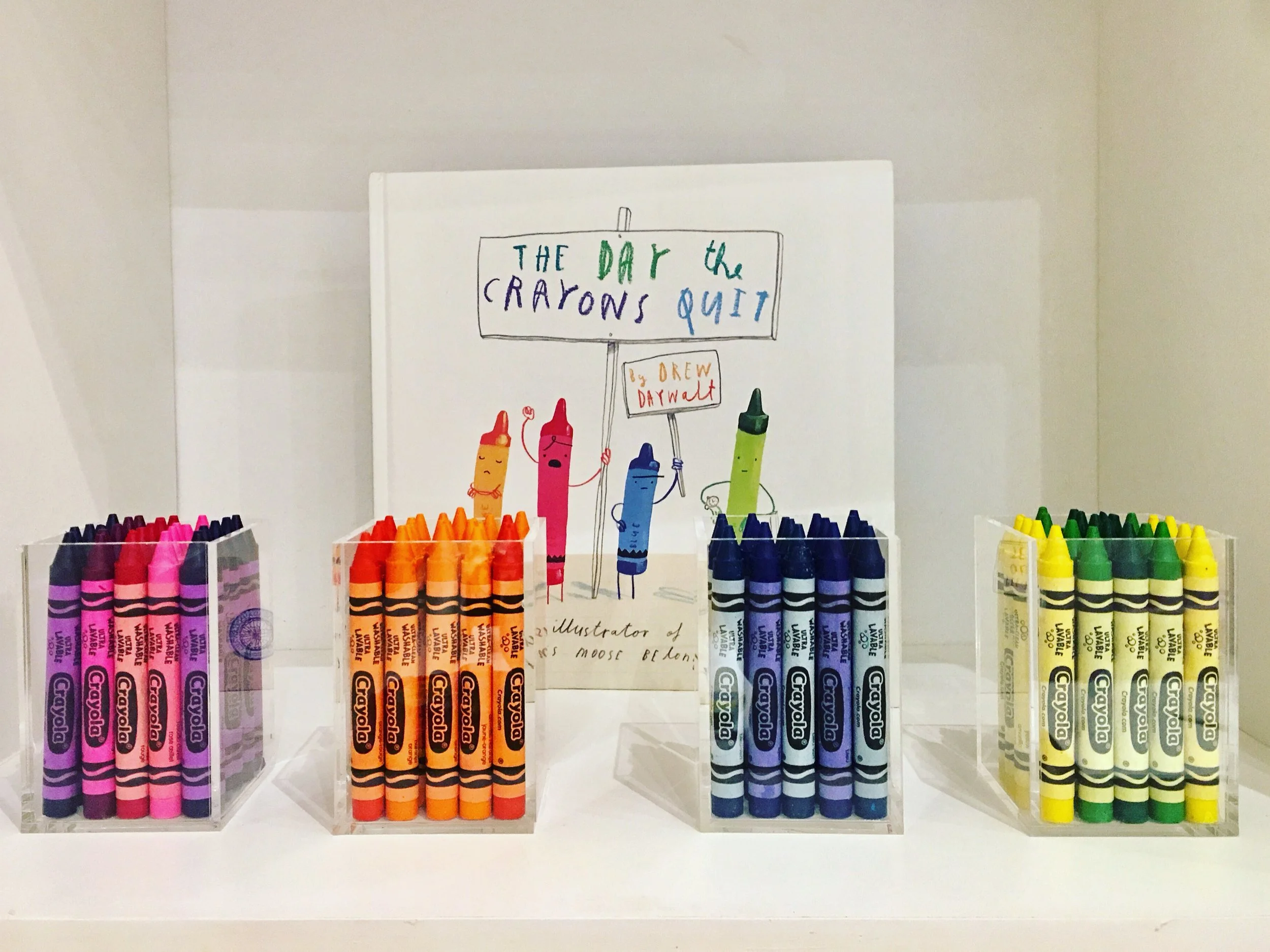 Creating Artwork With Crayons