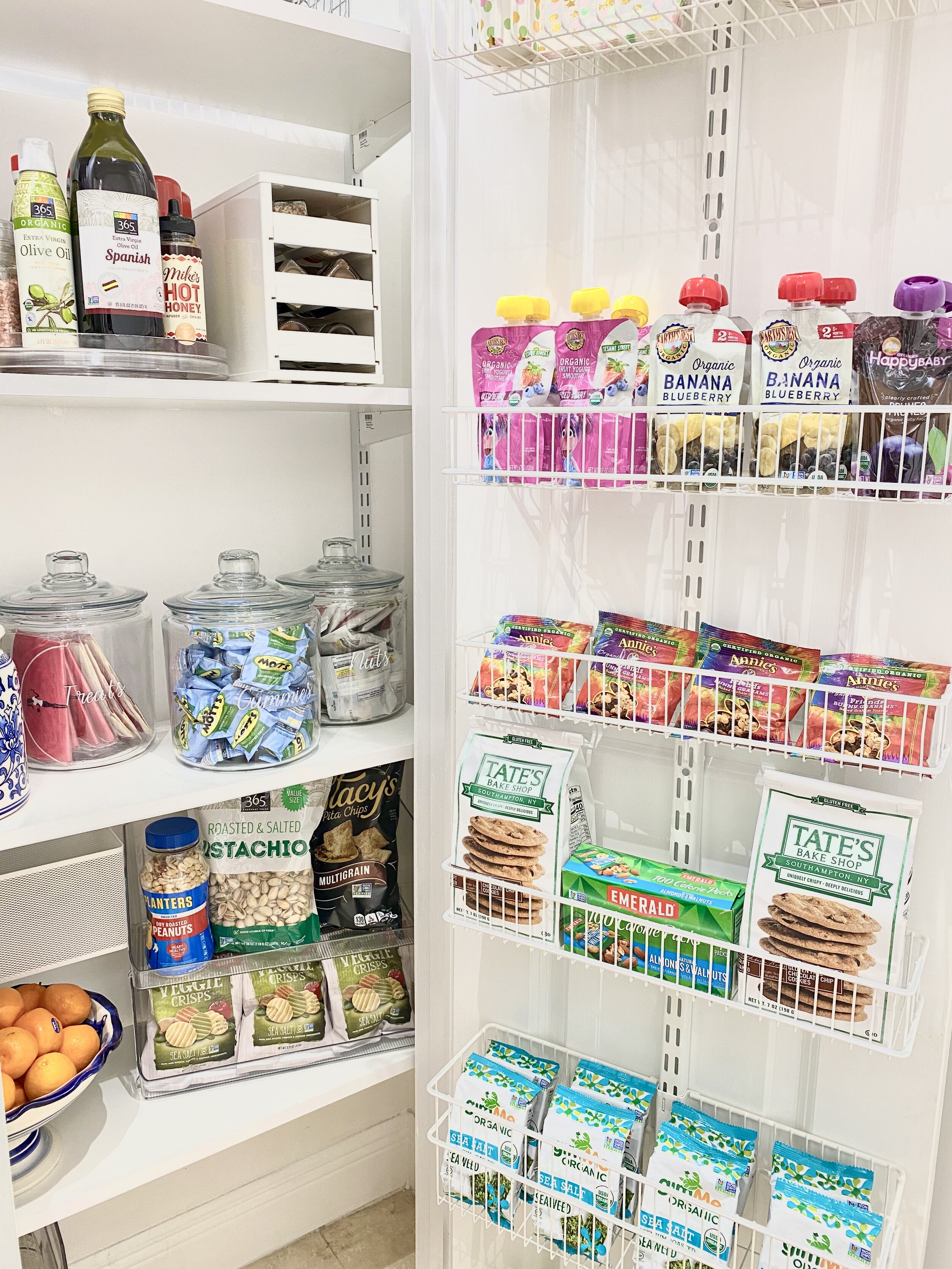 Pantry Organization with The Container Store - The Glamorous Gal