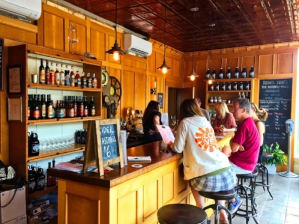 The Mt. Defiance Cidery and Distillery Tasting Room (Image courtesy of the Loudoun Tribune)