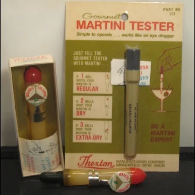 The infamous Martini Tester