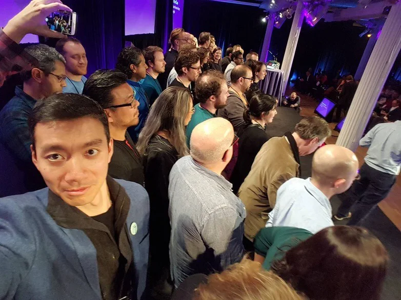 "Getting recognized as a #ixDA Local Leader." A Long Arm Selfie @ The Met, NYC via Instagram 