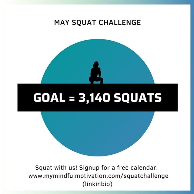 #SQUATCHALLENGE &mdash; Signup (linkinbio) and we&rsquo;ll send you a 30 Day Squat Challenge Calendar. Squat with us! It&rsquo;ll be fun! 🏋️&zwj;♀️