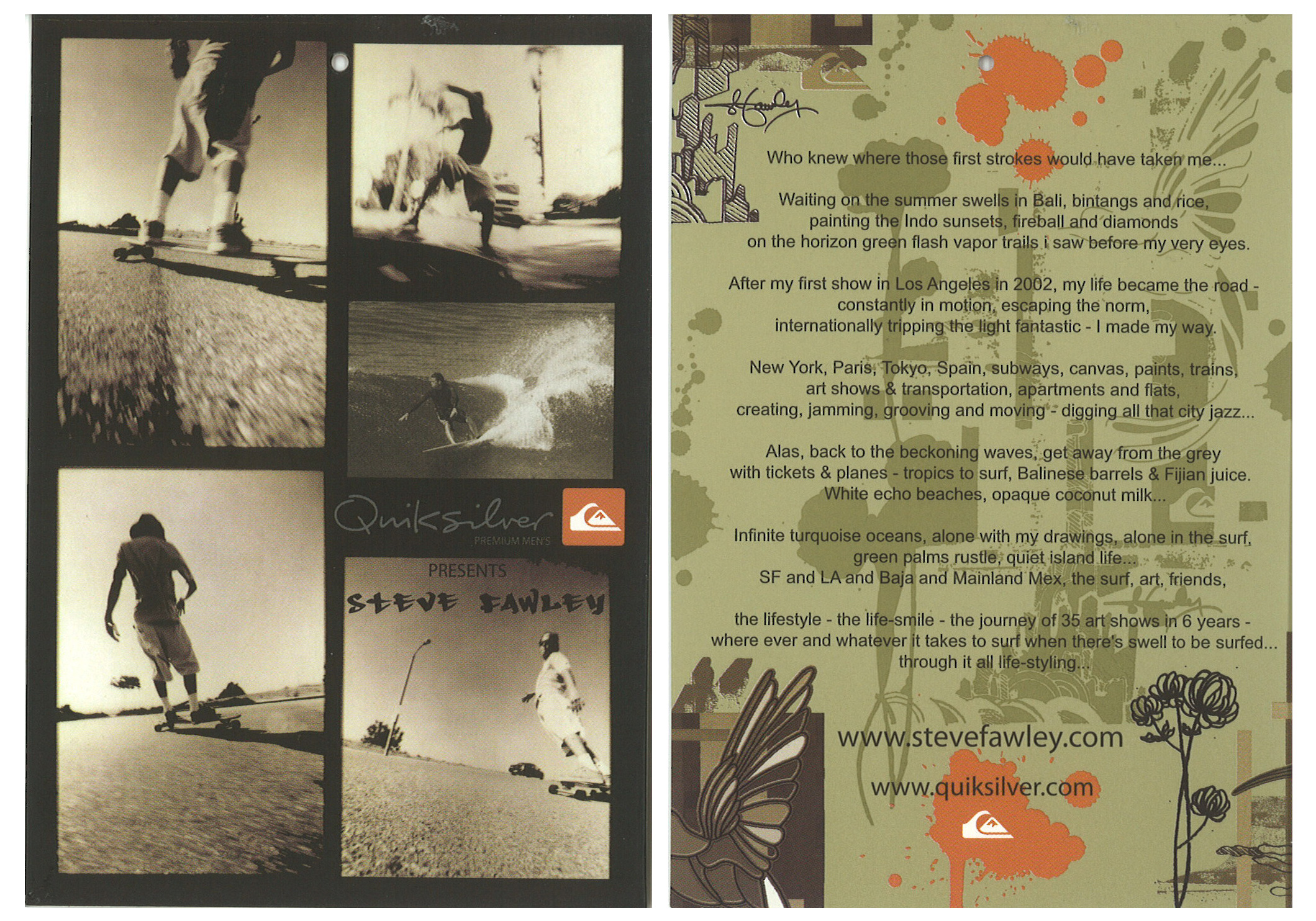 Quiksilver Artist Series