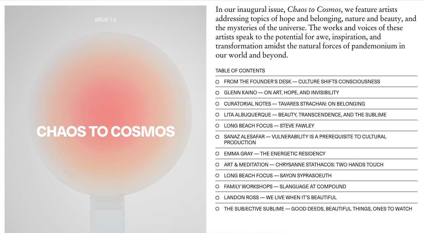 Chaos To Cosmos. Compound 