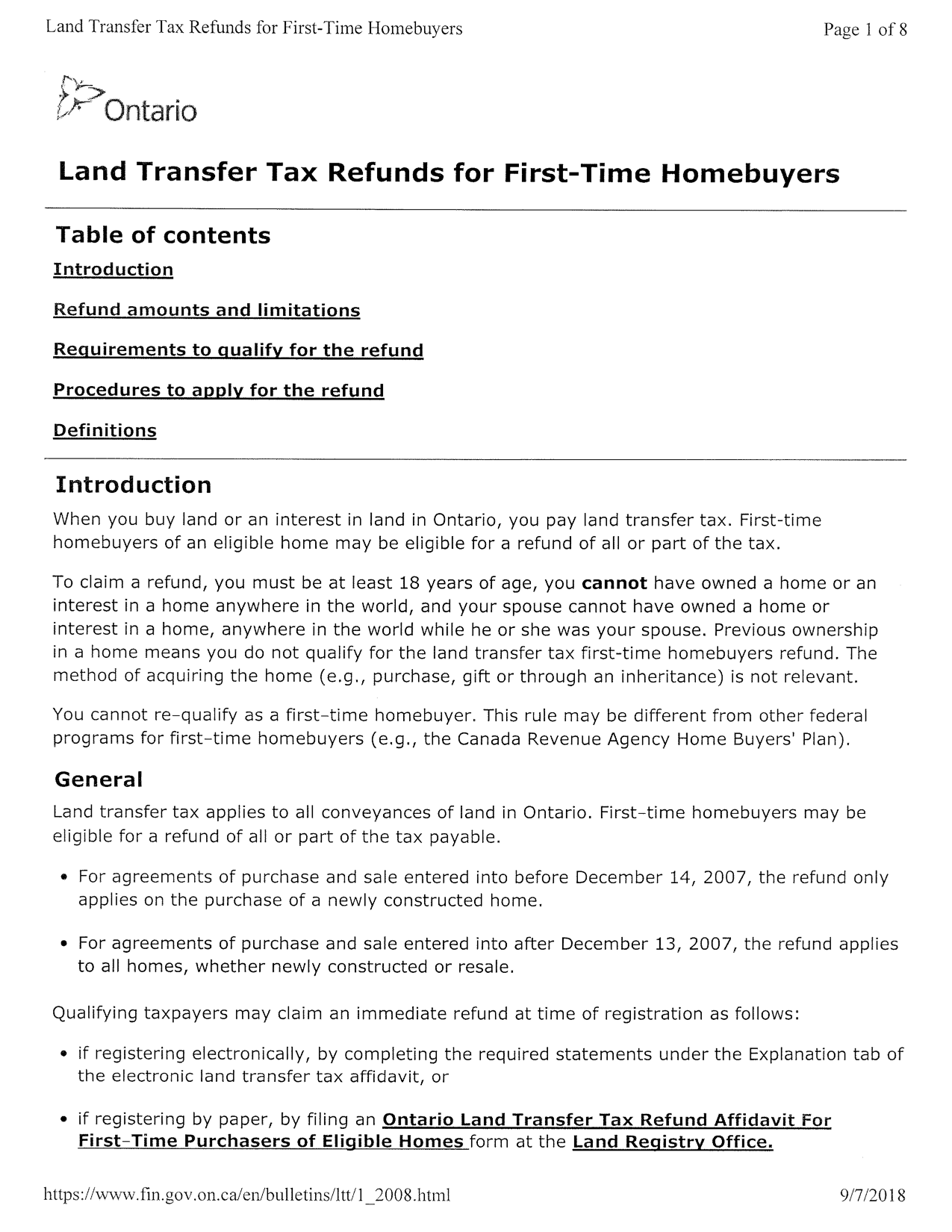 Land Transfer Tax — Rachel Levy Homes