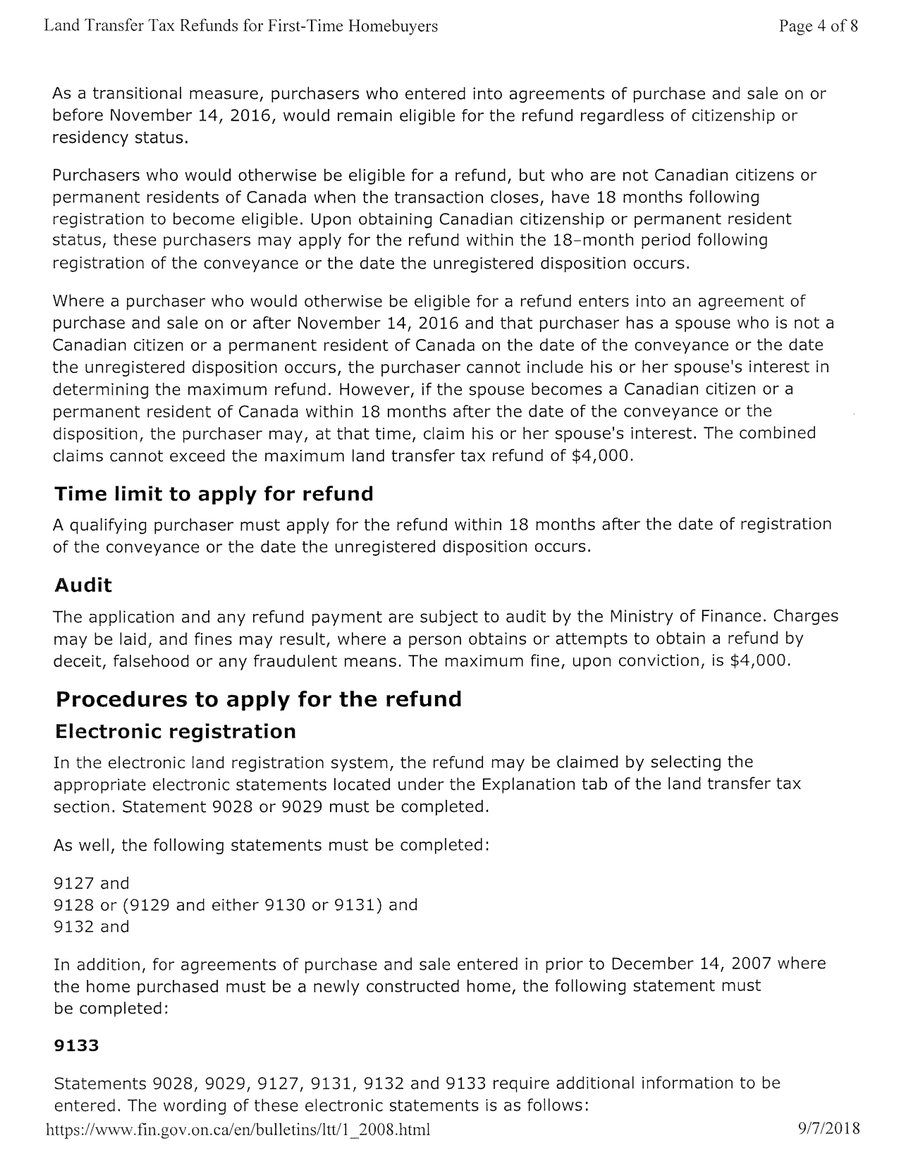 Land Transfer Tax — Rachel Levy Homes