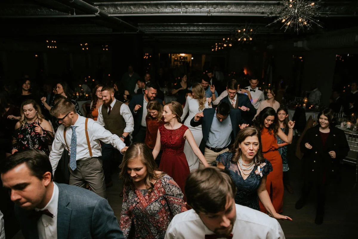 Dancing at Uptown Indigo Reception