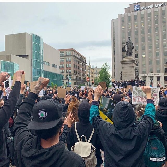 Instead of getting ready for war the government and their police should start getting ready for some fuckin PEACE !!!! So inspired by the protest in Portland, Maine last night and the day before as well as the young black Mainers leading us. LETS FIX