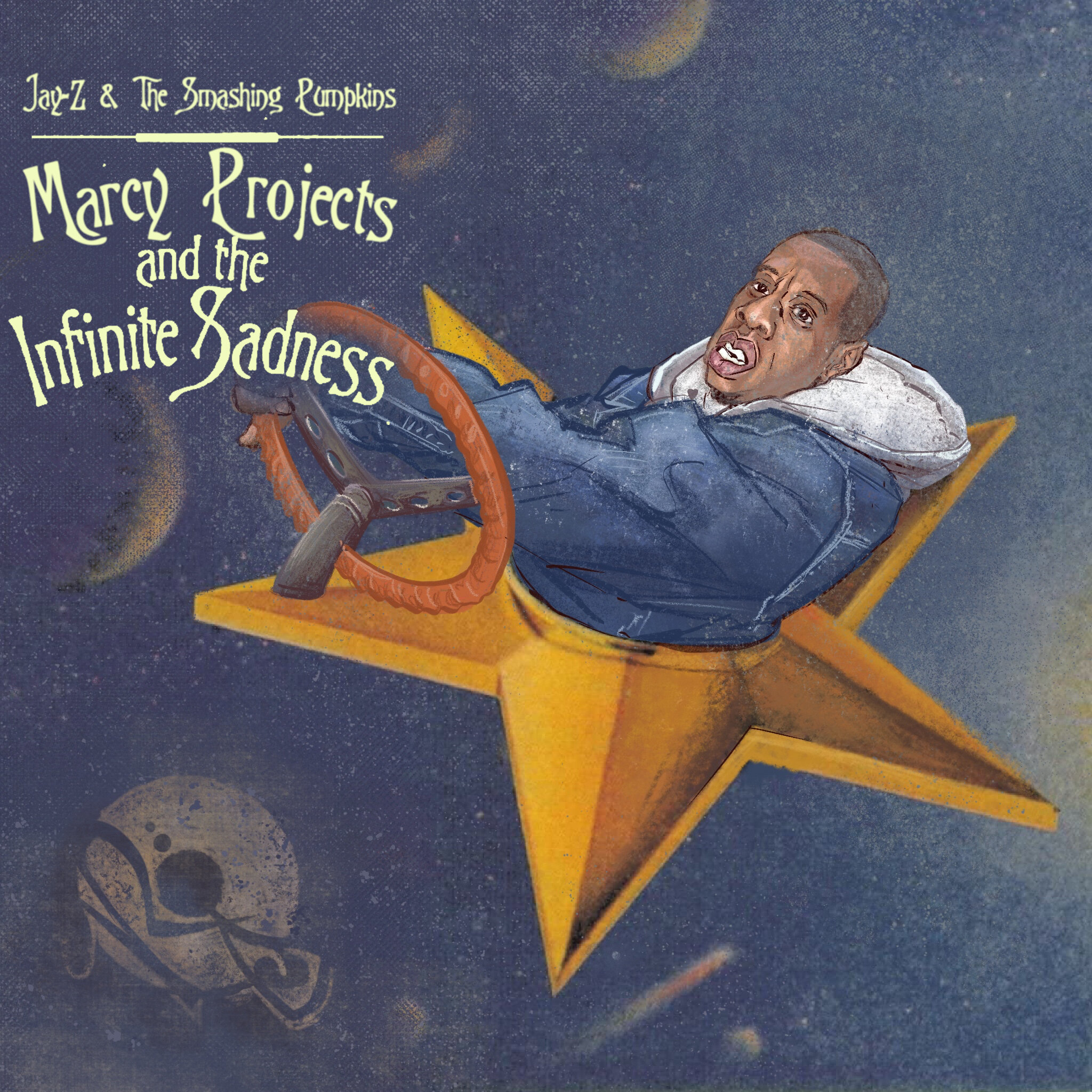 SMASHING PUMPKINS JAY-Z MASH-UP ALBUM "MARCY PROJECTS AND THE INFINITE SADNESS"