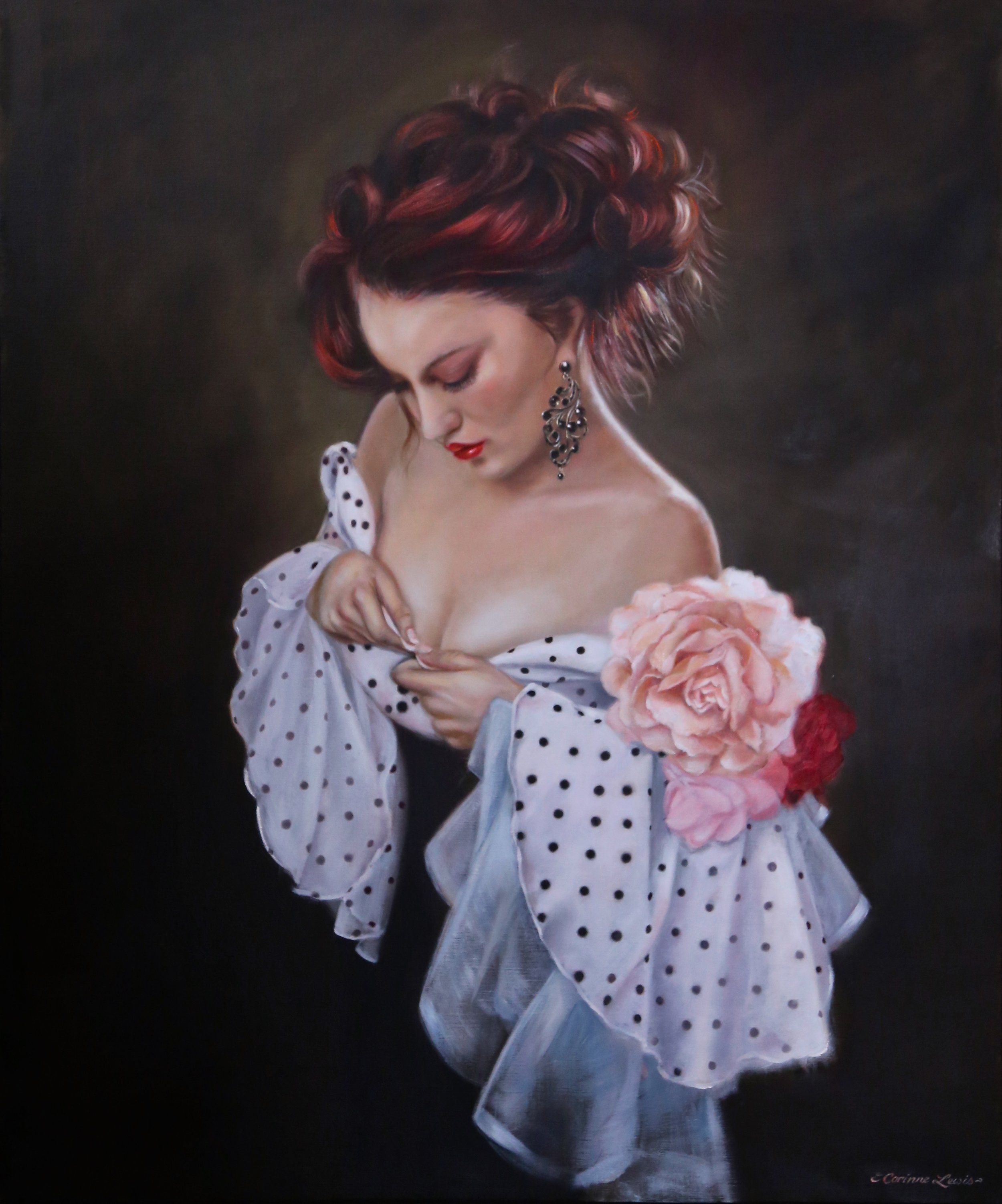 'Words and Music' 90 x 76cm ©Corinne Lewis