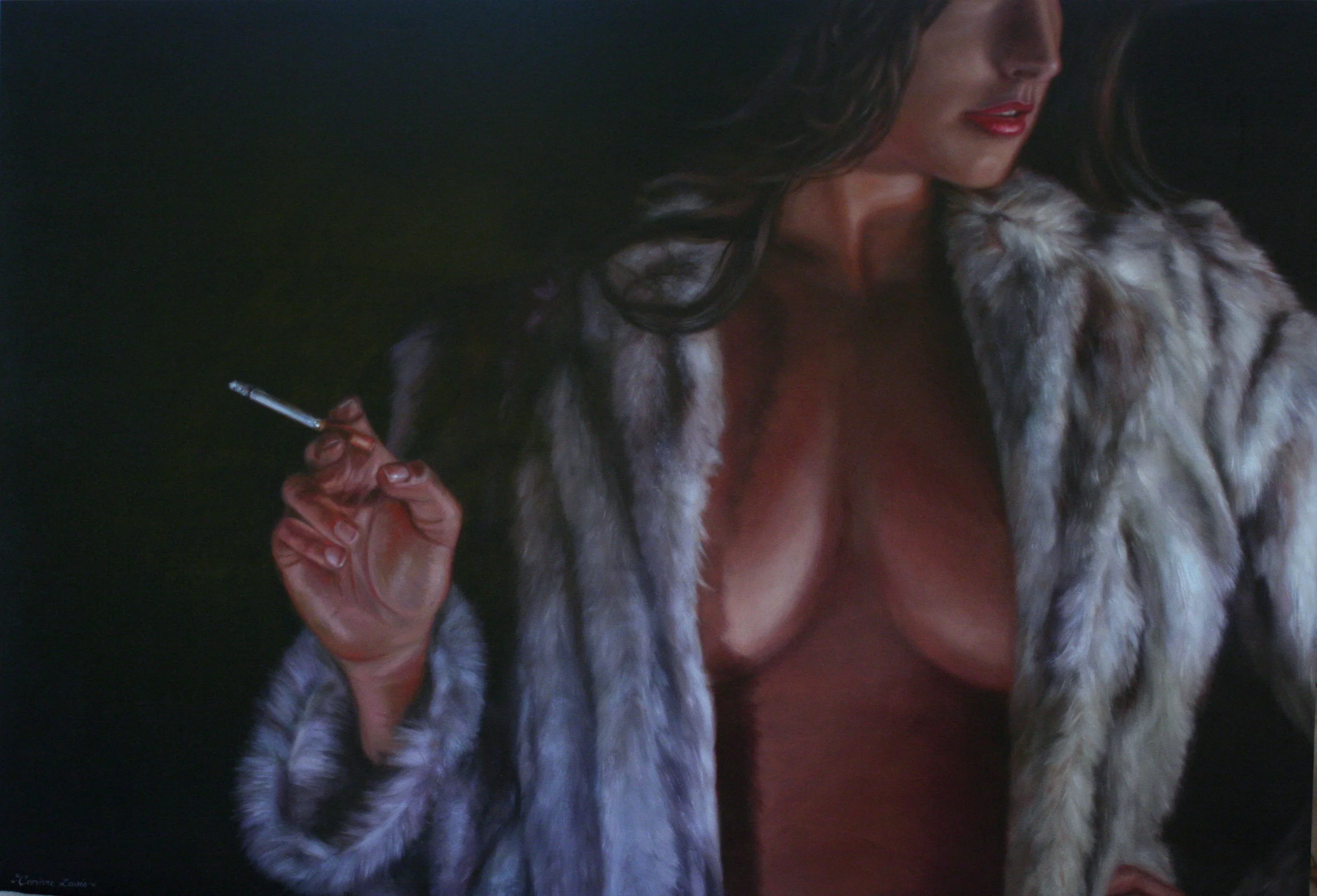 'Man Hunt' 130 x 90cm available at Jackman Gallery