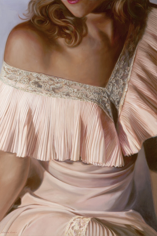 'Rebecca' 91 x 62cm SOLD ©Corinne Lewis