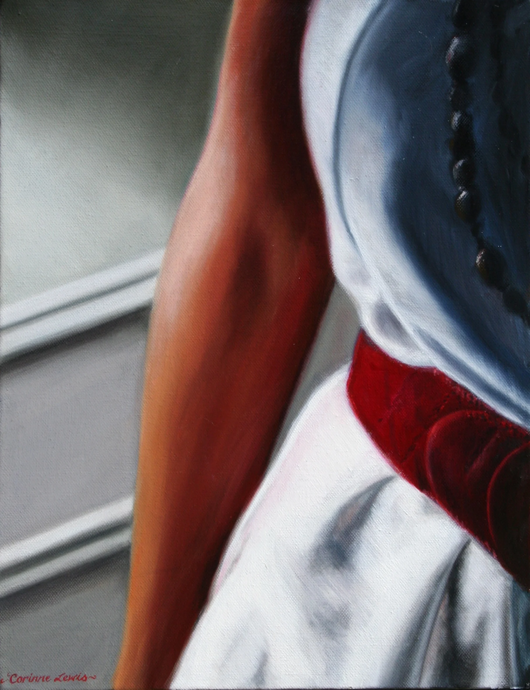'Rear Window' SOLD ©Corinne Lewis