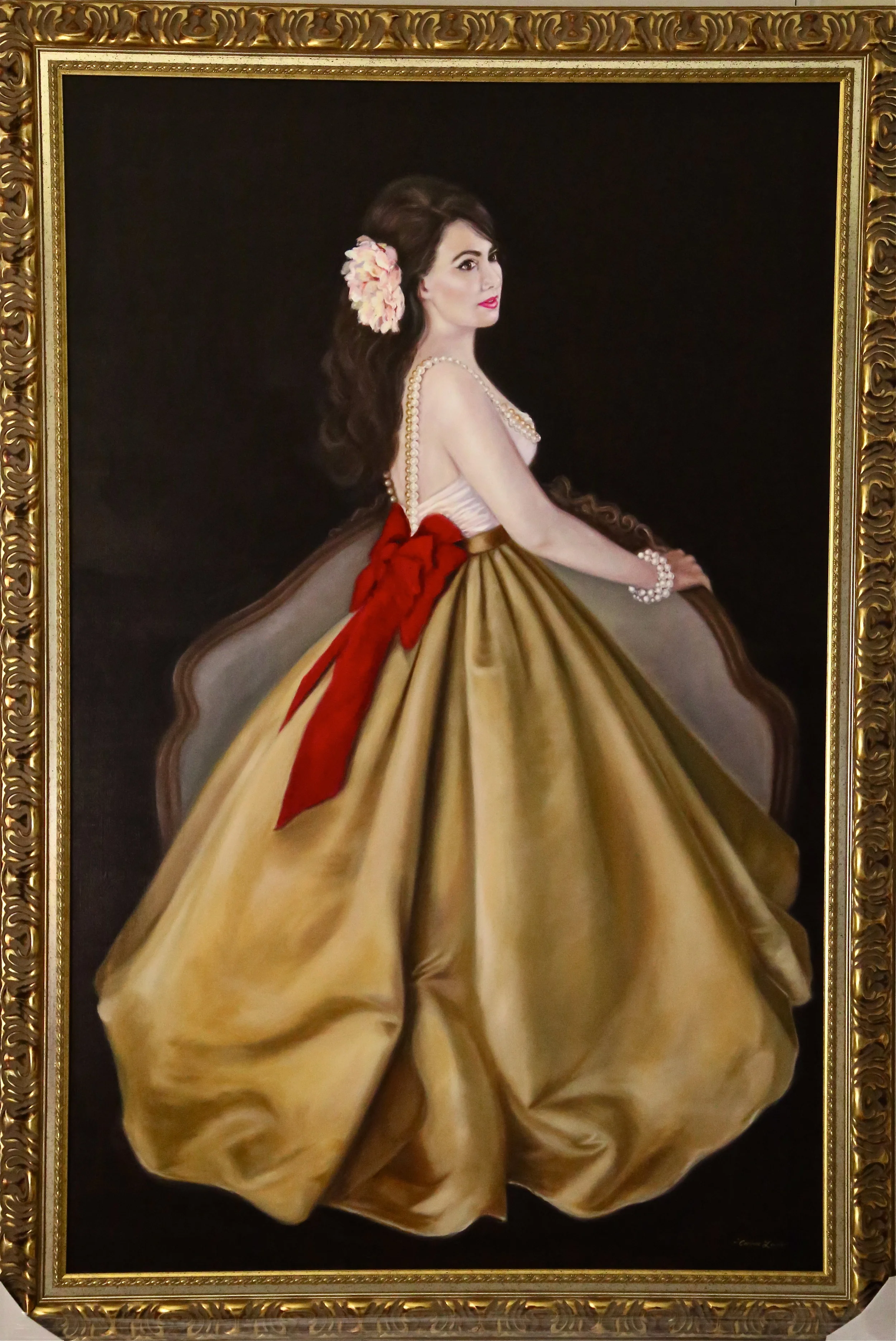 Portrait of Brooke 150 x 120cm Oil on Linen