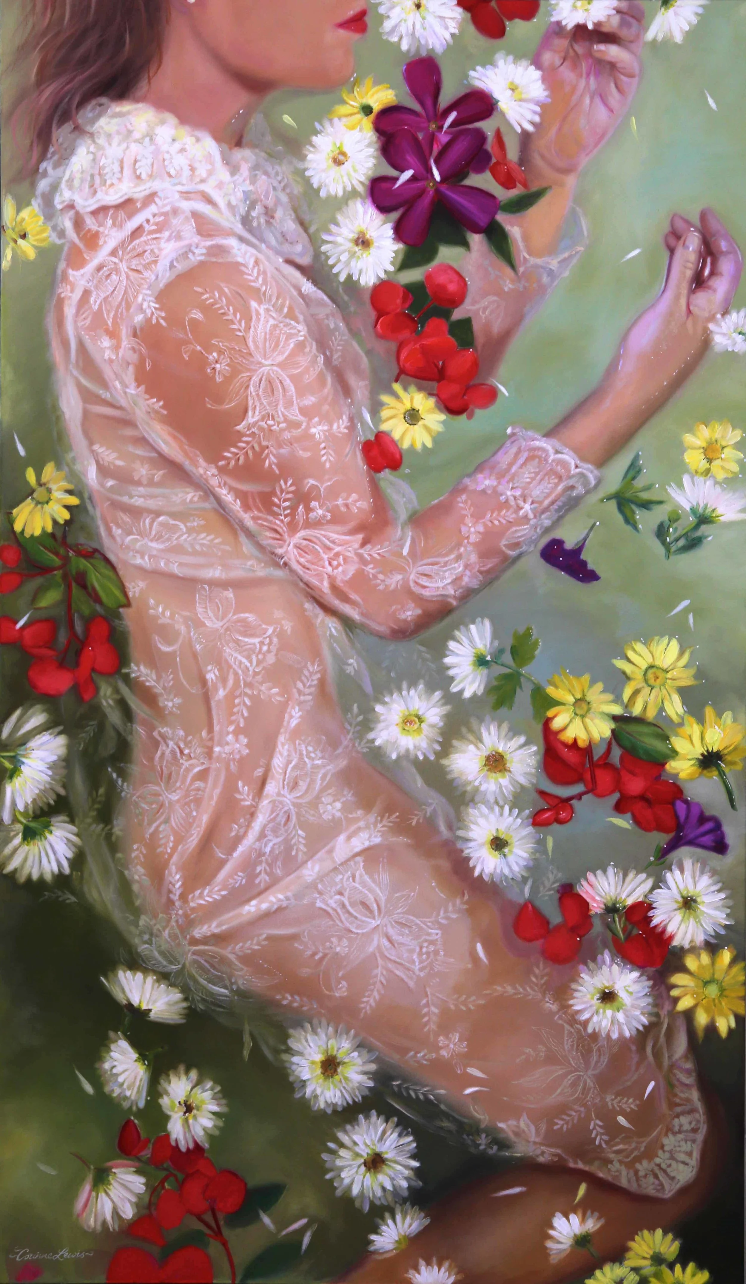 'The Essence of Grace' SOLD ©Corinne Lewis