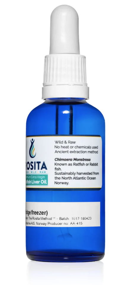 Rosita Extra Virgin Ratfish Liver Oil 50 ml.