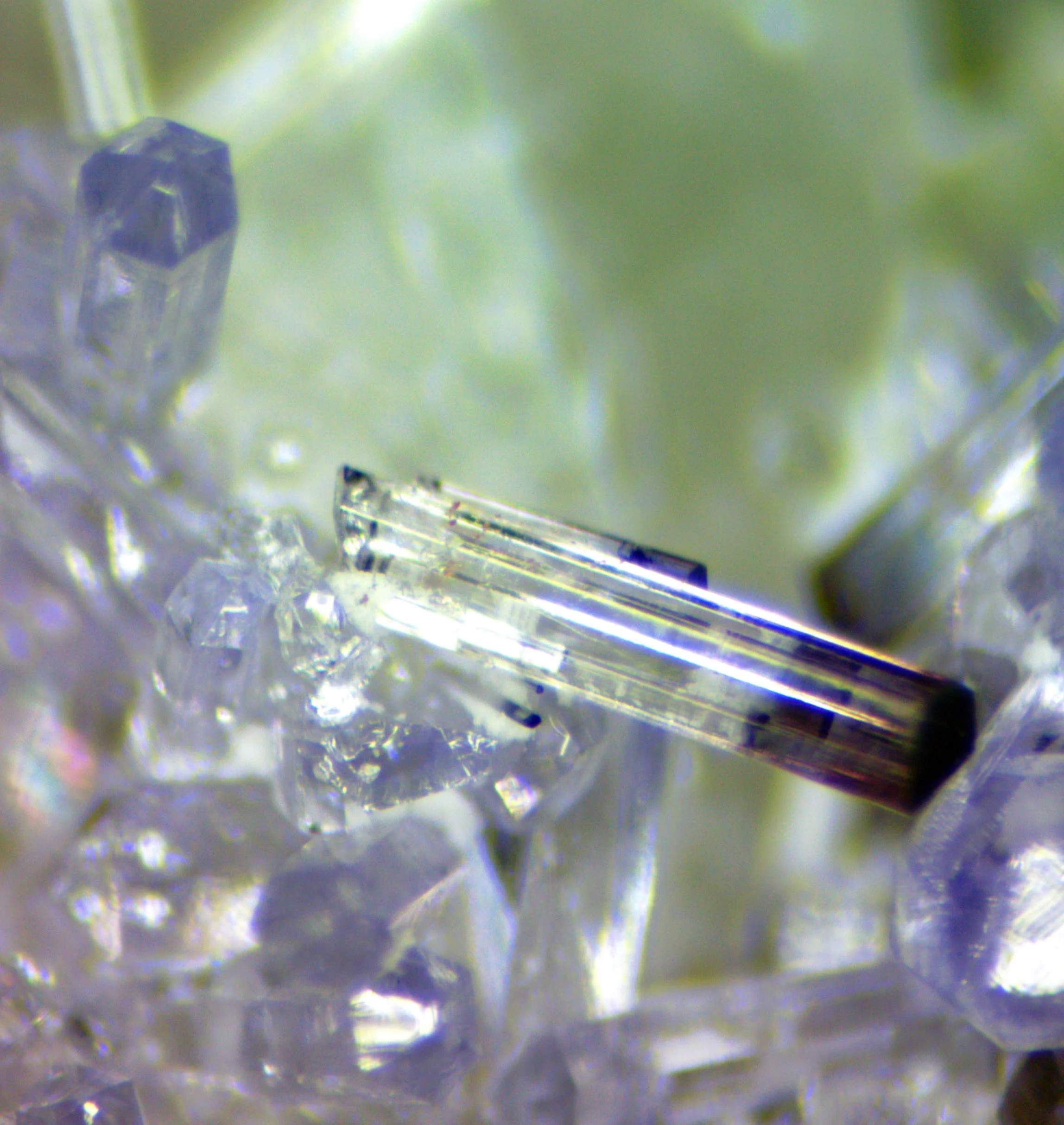 Tourmaline (broken zoned crystal)
