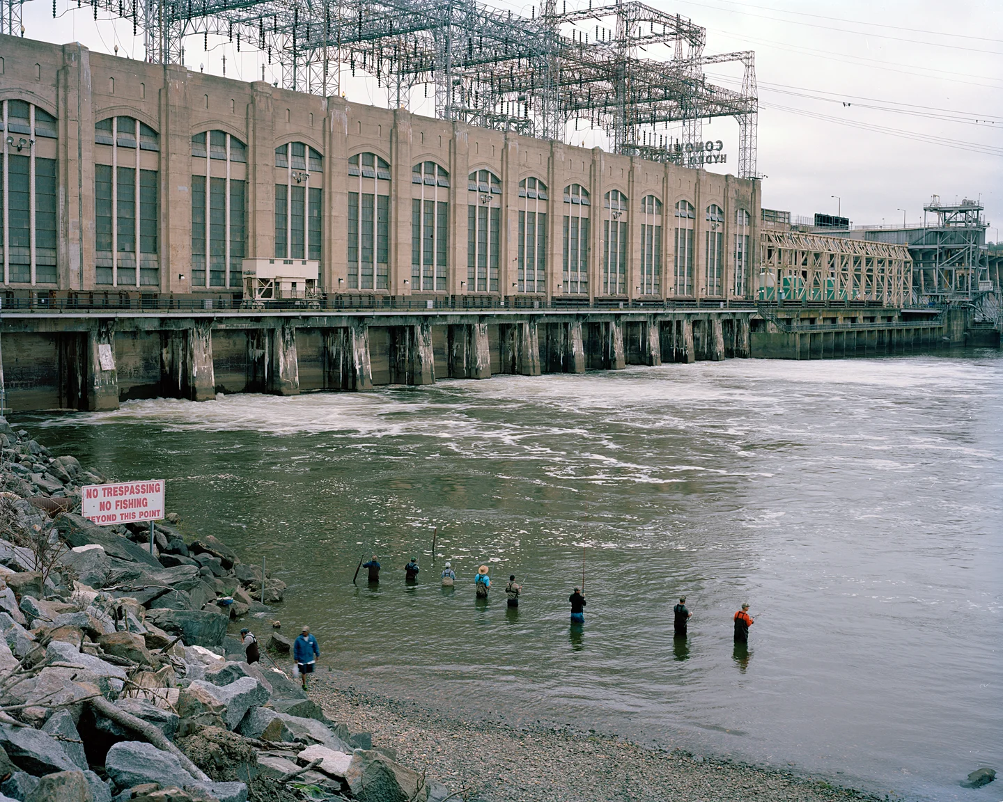 Conowingo Dam Fisherman, 2016
