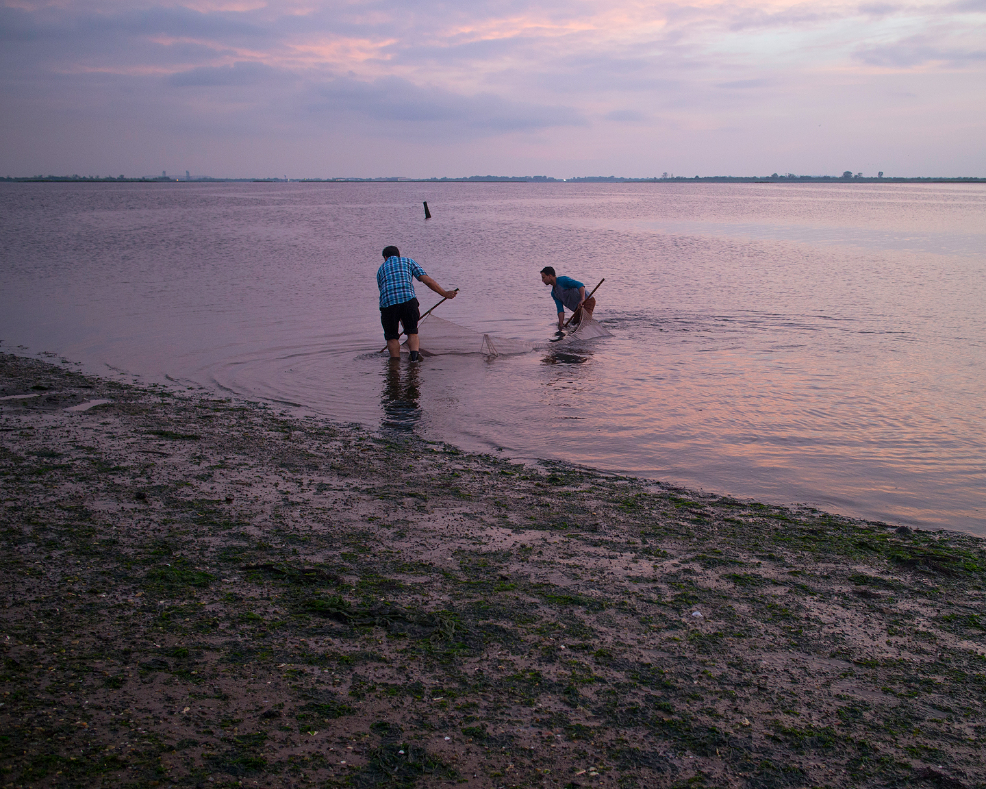  Sunset Fishermen, 2015          