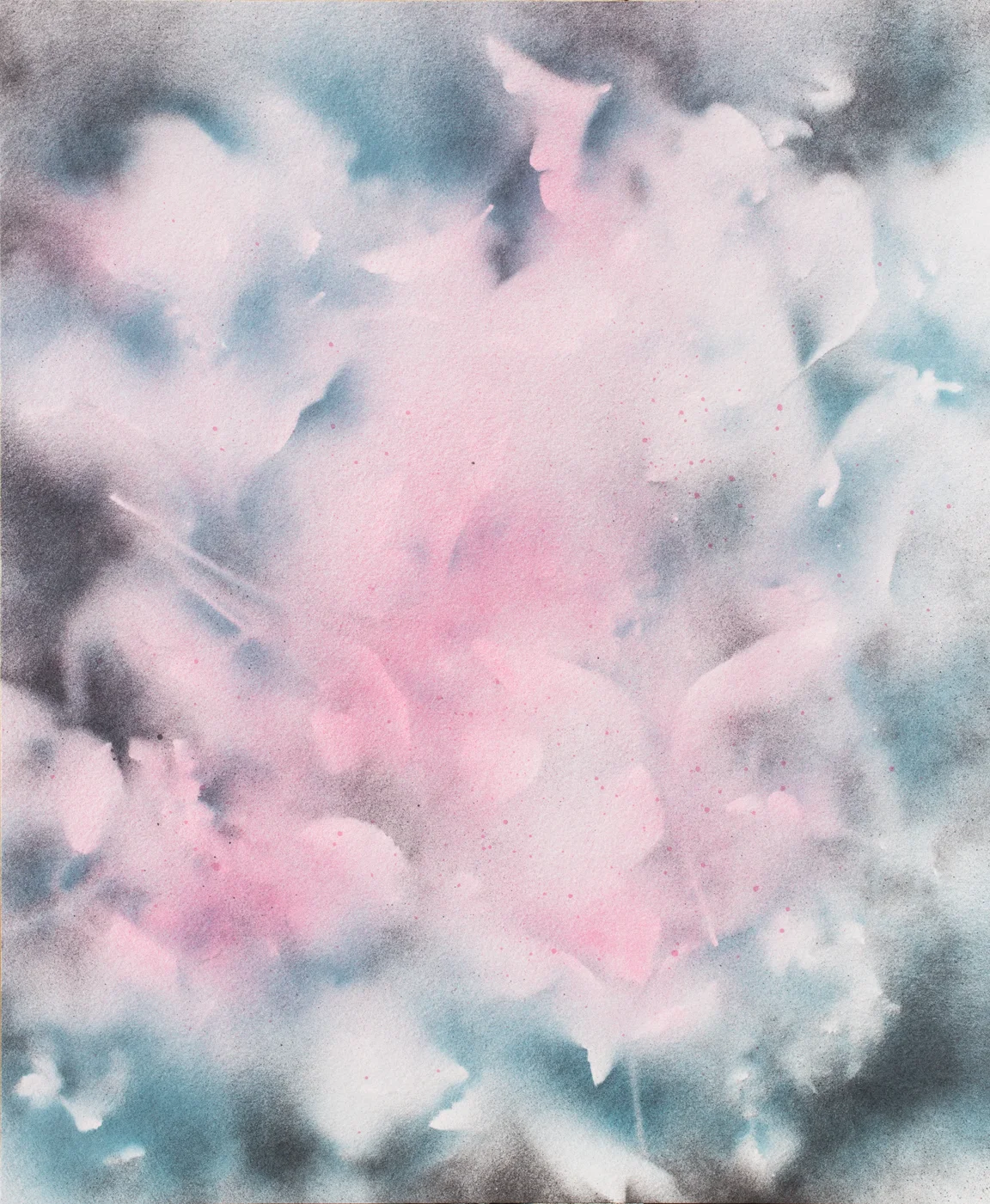Untitled, 2016 Enamel on Paper