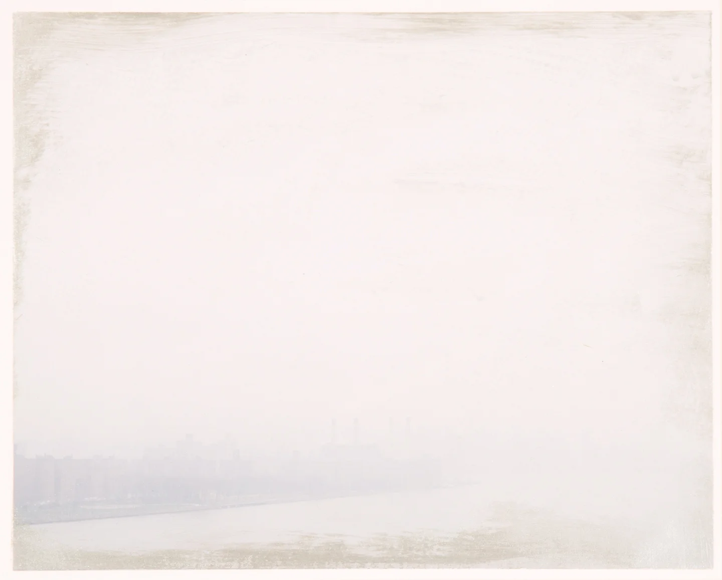 NYC, 2017 8 x 10 inches Acrylic on C-print