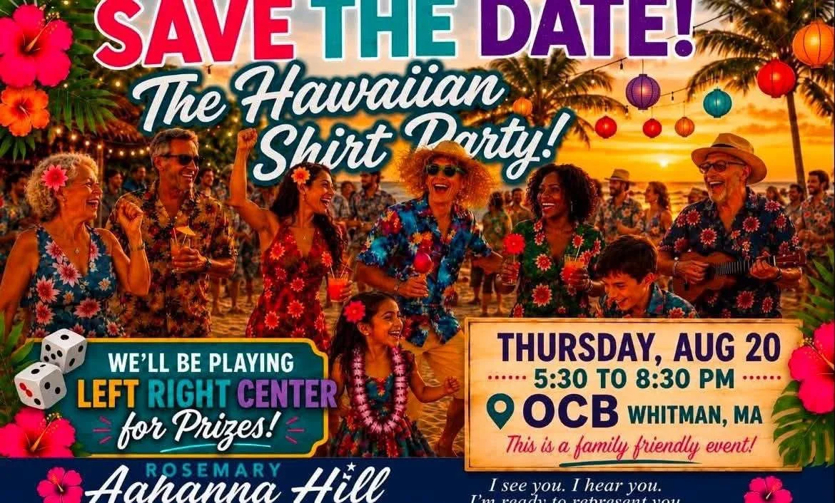 The Hawaiian Shirt Party for Rosemary Aahanna Hill 