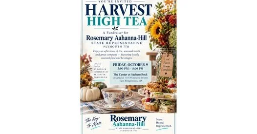 Harvest High Tea For Rosemary Aahanna-Hill 