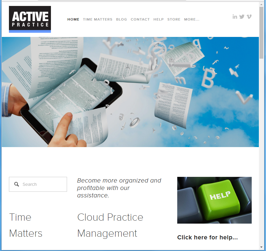 A Better Time Matters Website