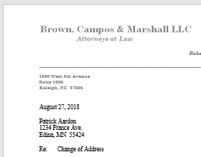 Easy Mailmerge for Multiple Letters