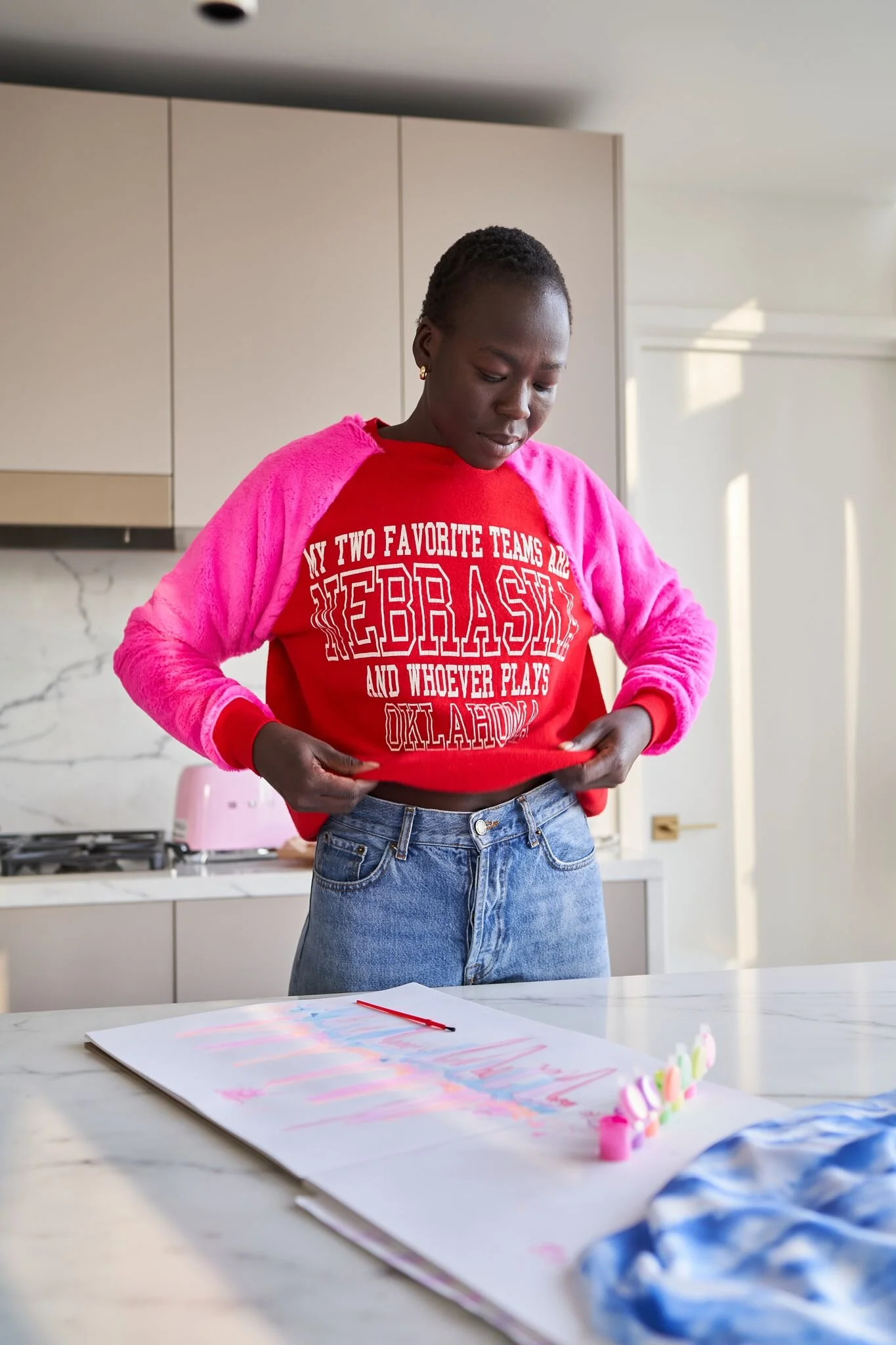 One of a Kind Oklahoma Sweater