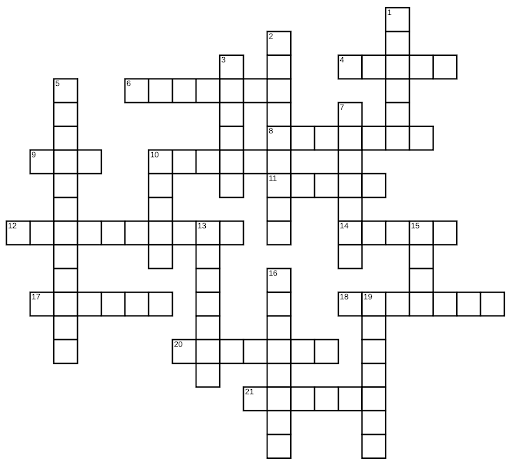 'Welcome Back' Crossword!