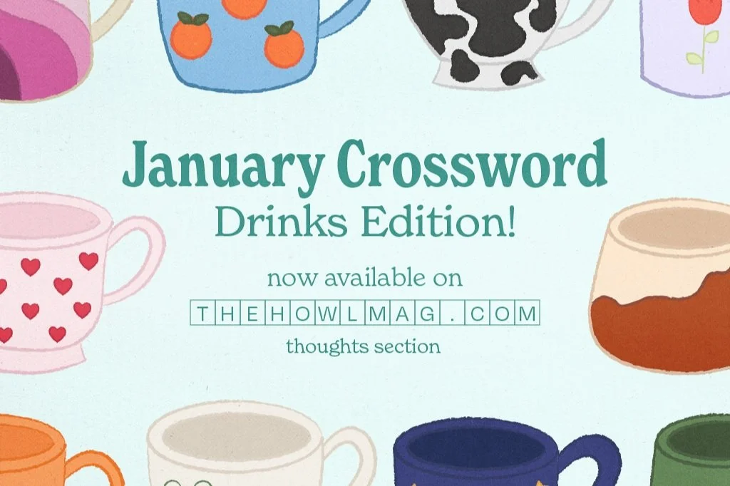January Crossword: Yummy Little Drink Edition