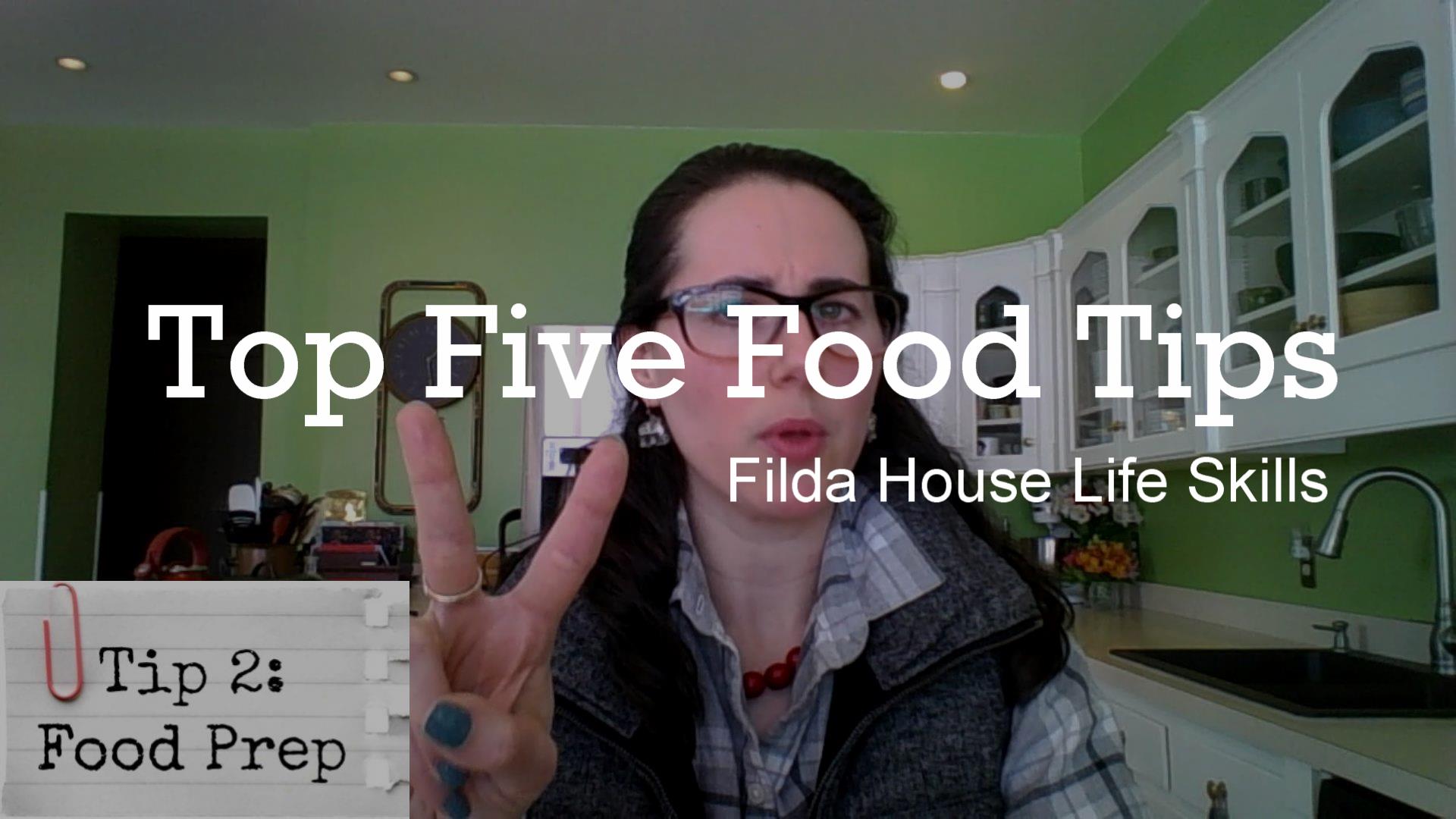 Life Skills| Top Five Food Tips 