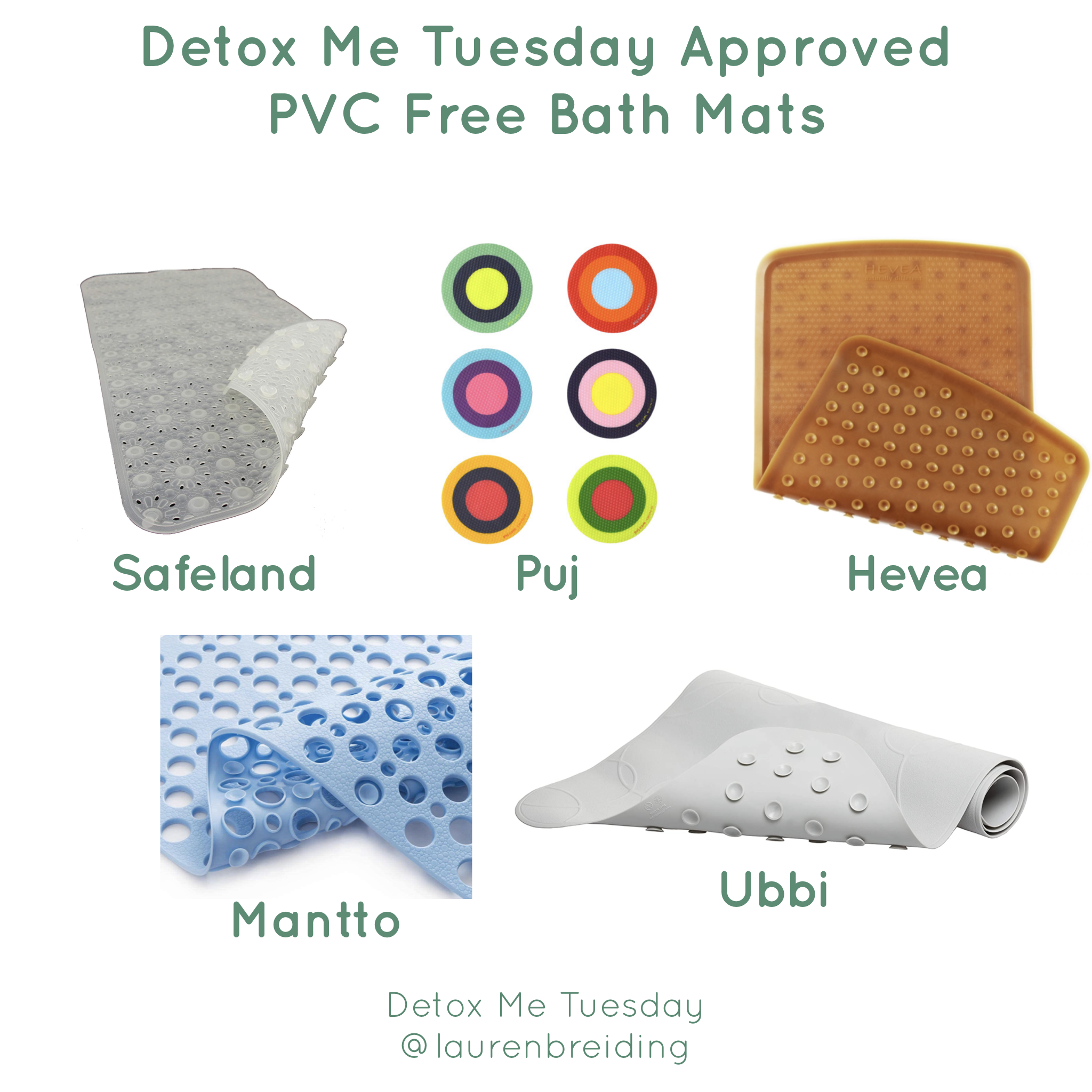 PVC Free Bath Mats — Detox Me Tuesday