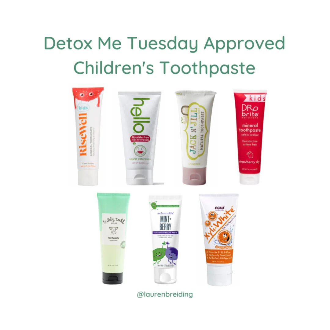 Detox Me Tuesday Approved Children's Toothpaste