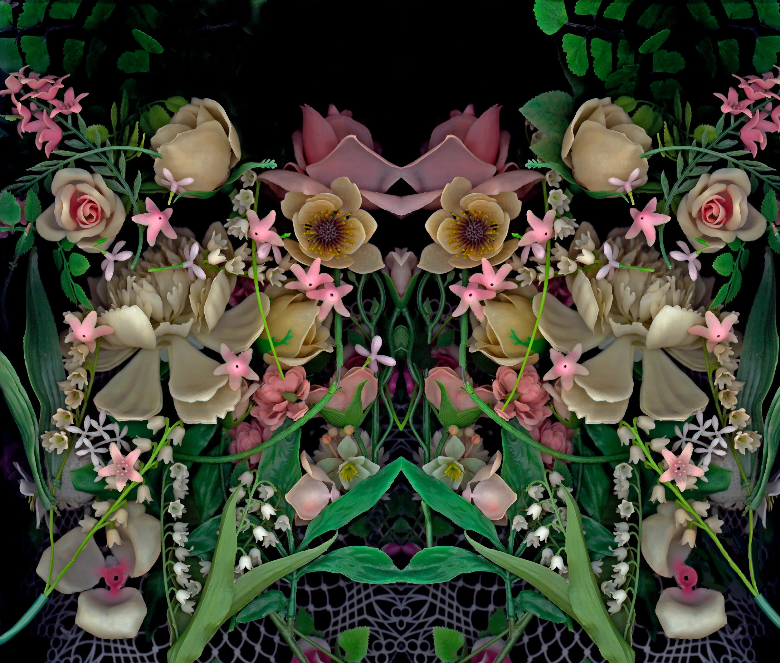 pink mimicry, bioposy #3, digital c print, 2007, 24.5" x 29"