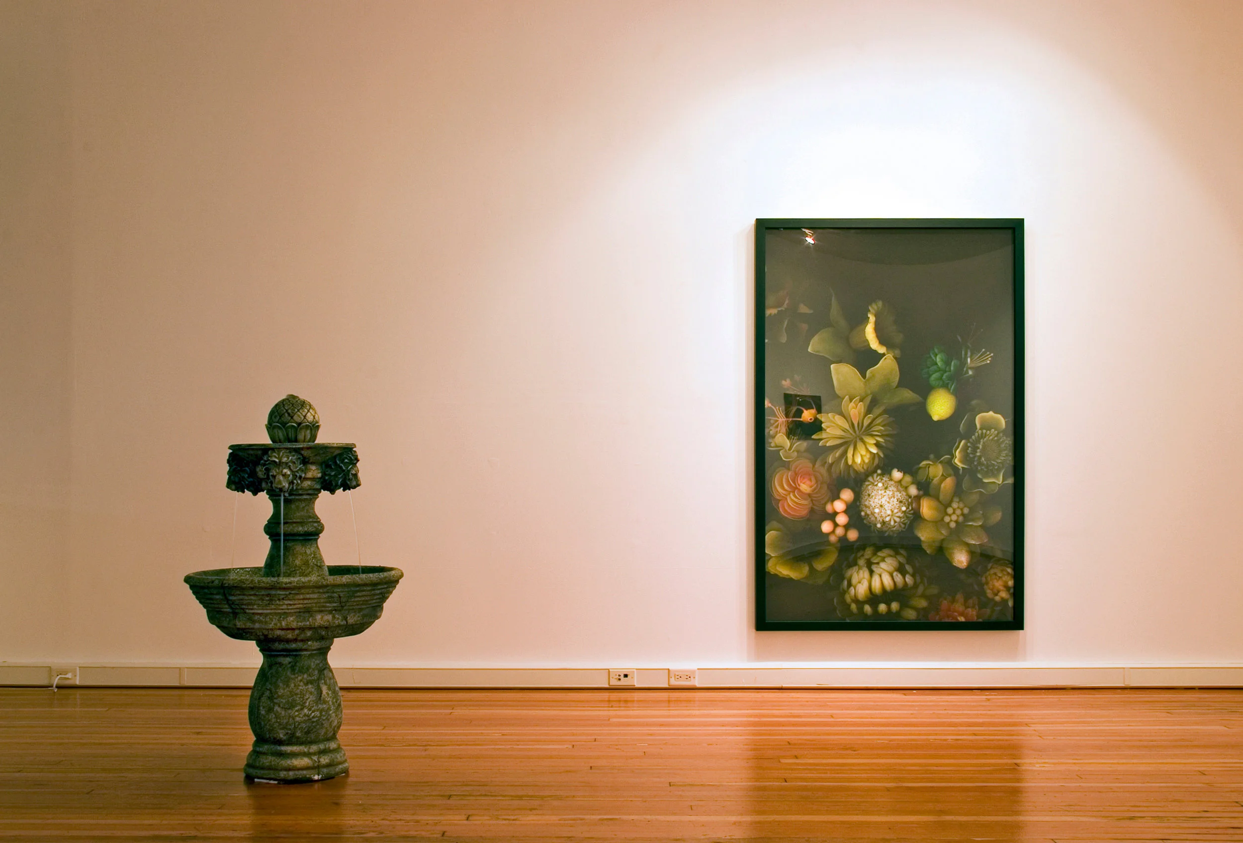 rapid motion of the false stars, installation view, 2007
