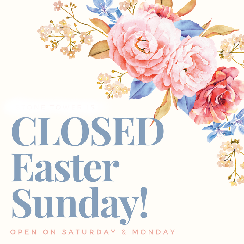 CLOSED - EASTER SUNDAY
