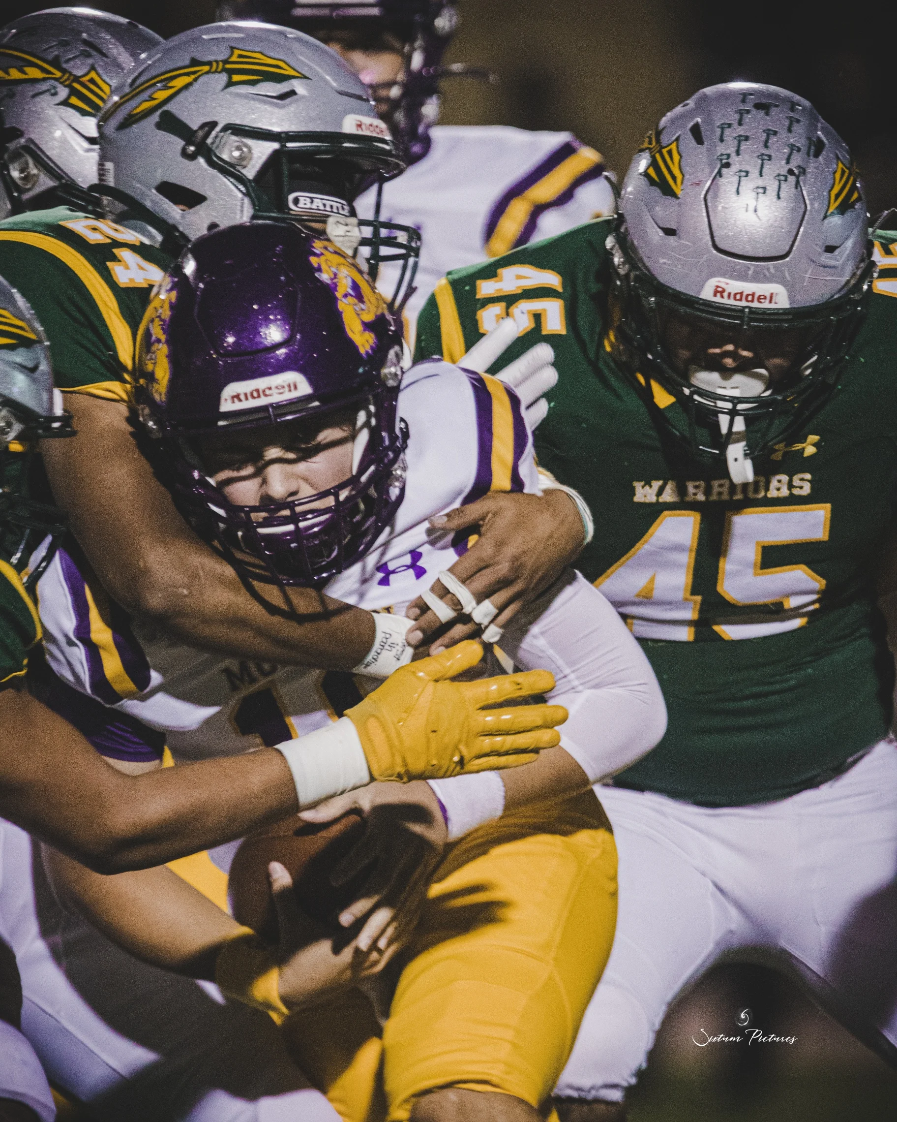 Varsity Football - Nikki Rowe vs McHi - Sep 27th 2019