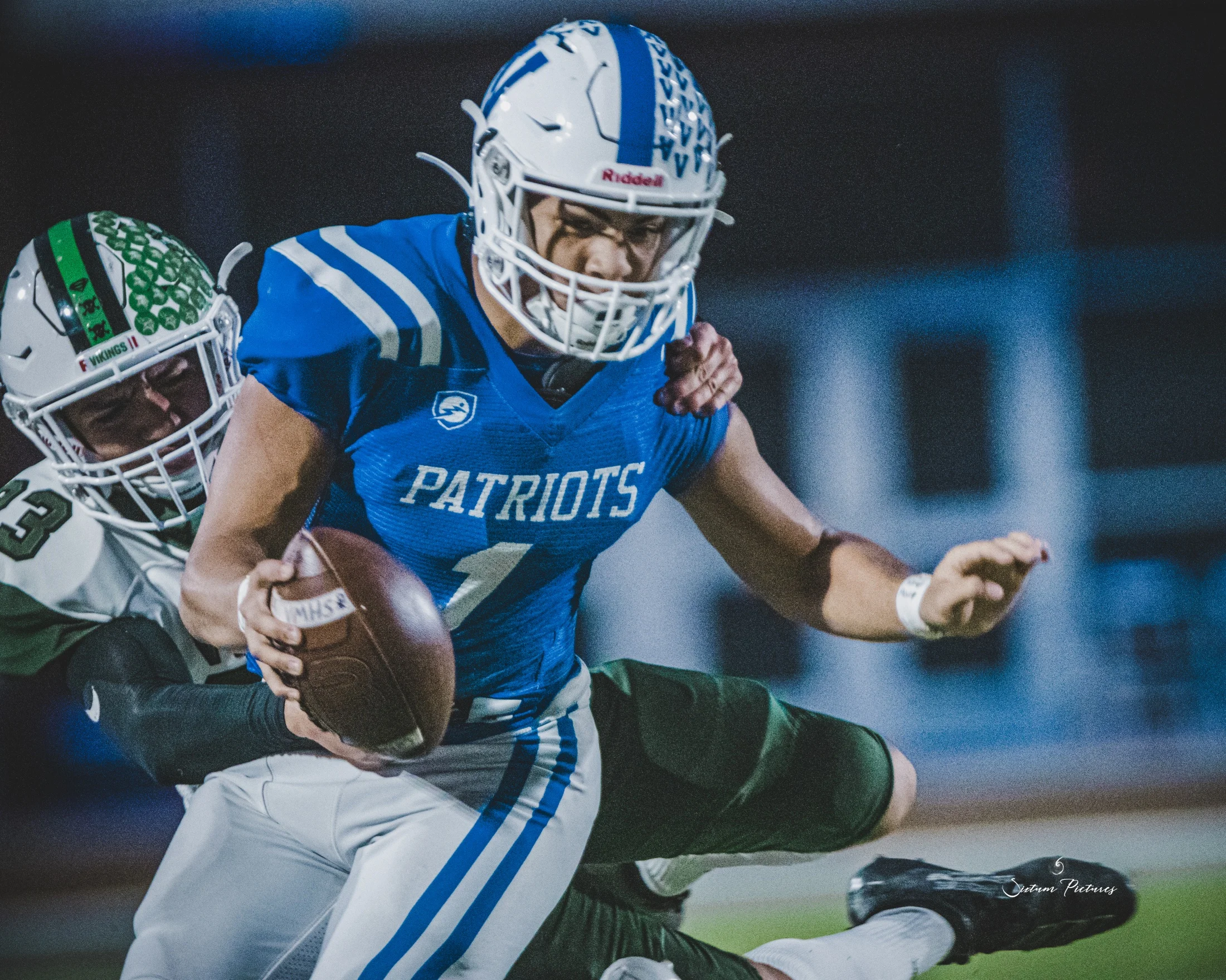 Varsity Football - Mission Veterans vs Brownsville Pace - Oct 24th 2019