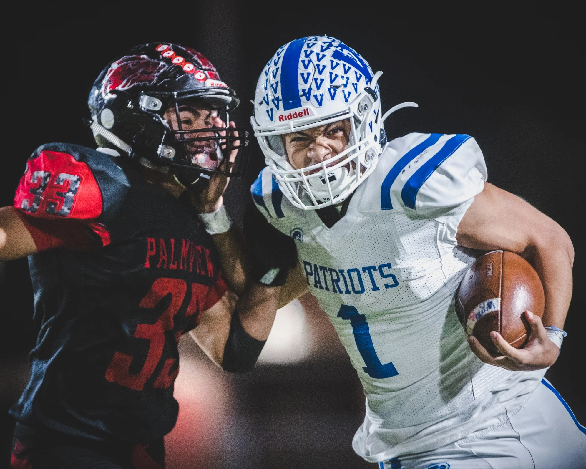 Varsity Football - LJ Palmview vs Mission Veterans - Nov 1st 2019