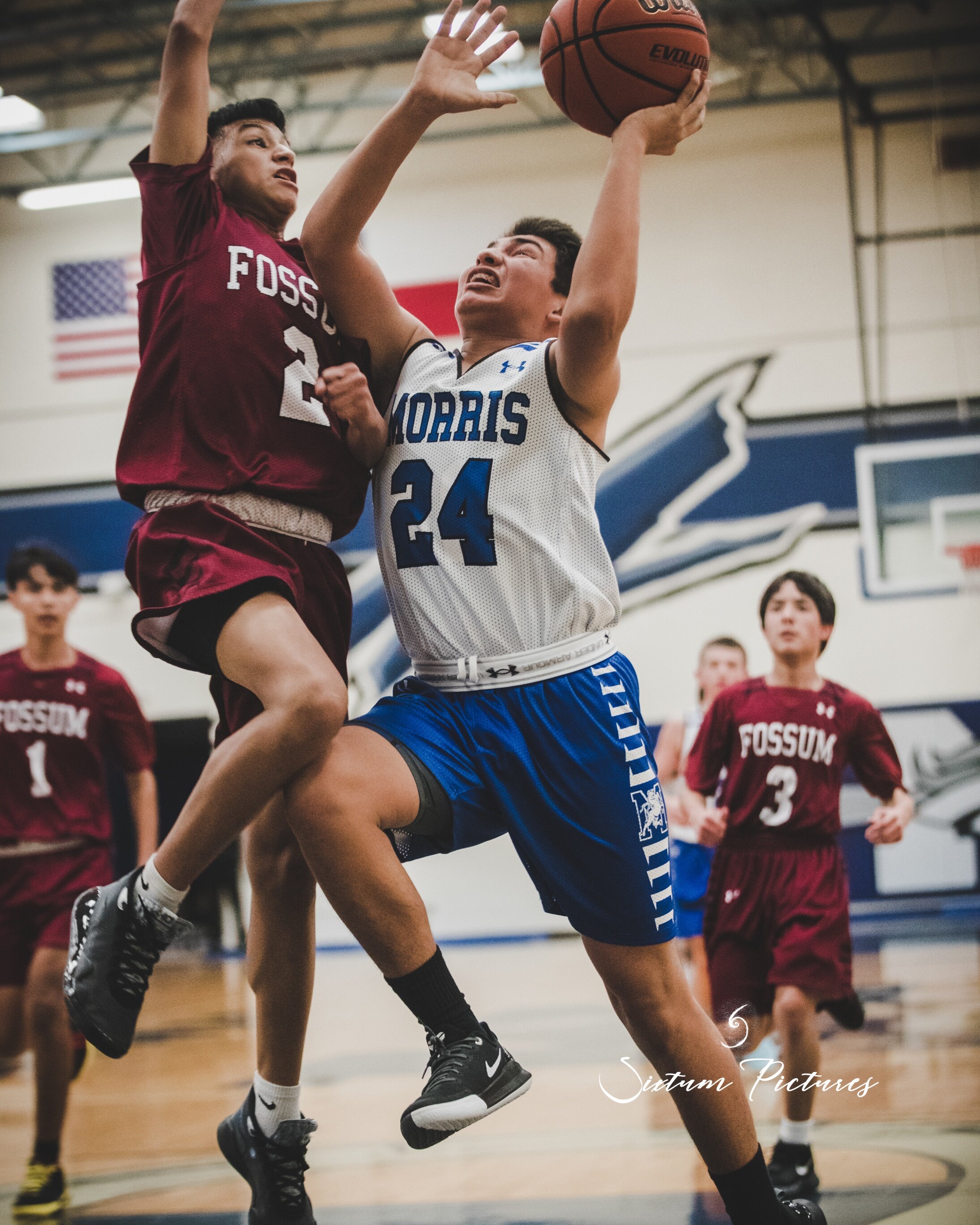 8th Grade Boys Basketball - Morris vs Fossum - Jan 30th 2020