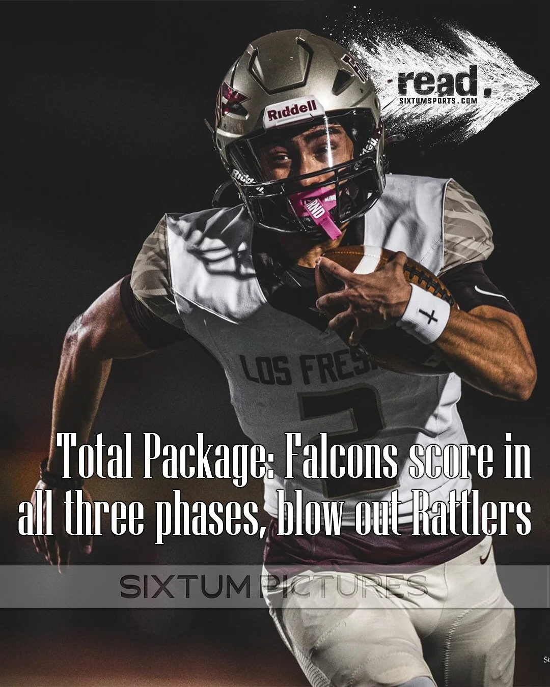 MISSION &mdash; Finding the end zone on defense or special teams is never an easy task. Doing both in the same night is even harder.

The Los Fresnos Falcons made it look routine Friday, scoring on offense, defense and special teams during a 63-20 bl