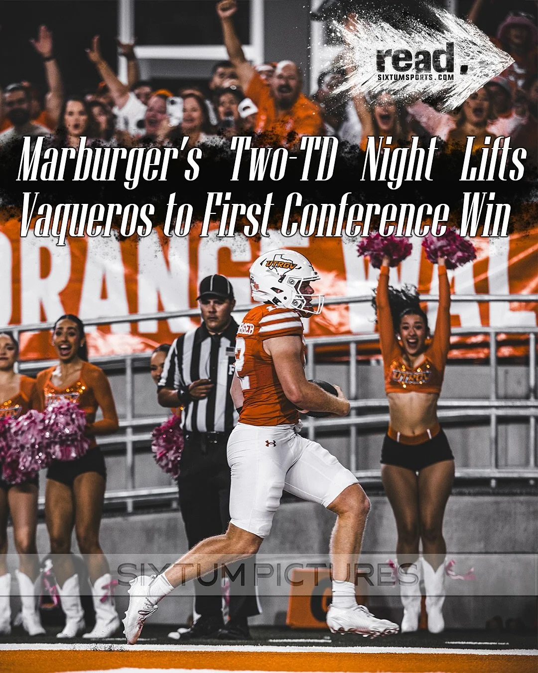 EDINBURG &mdash; UTRGV quarterback Eddie Lee Marburger was known as a dual threat during his high school days at Sharyland Pioneer. The former Diamondback rushed for 2,381 yards and 44 touchdowns during his four-year career.

In college, however, Mar