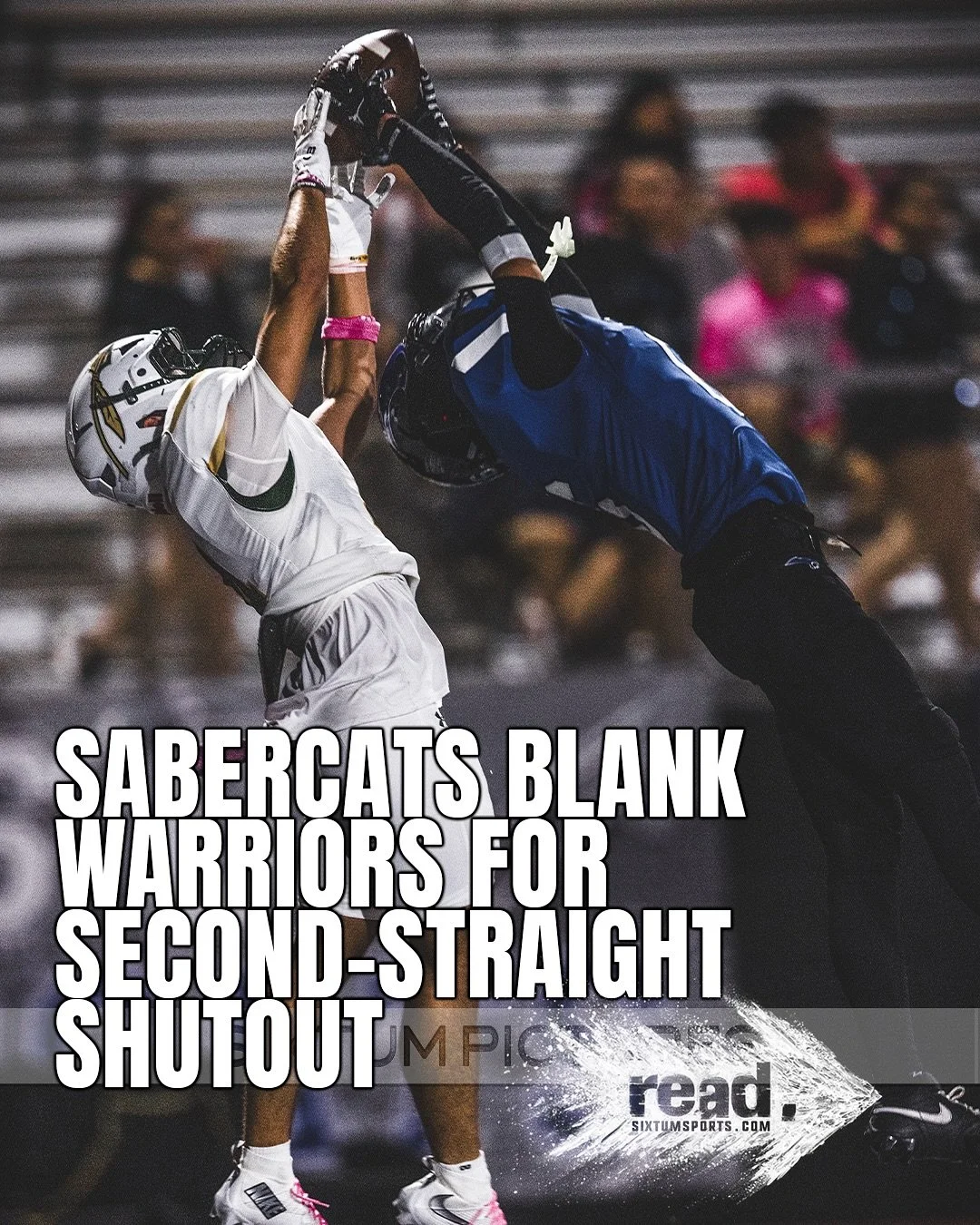 EDINBURG — Edinburg Vela’s defense has been one of South Texas’ most dominant units throughout the 2025 season.
The SaberCats were at it again with a first-place battle against the McAllen Rowe Warriors in Week 8 as Vela pitched it