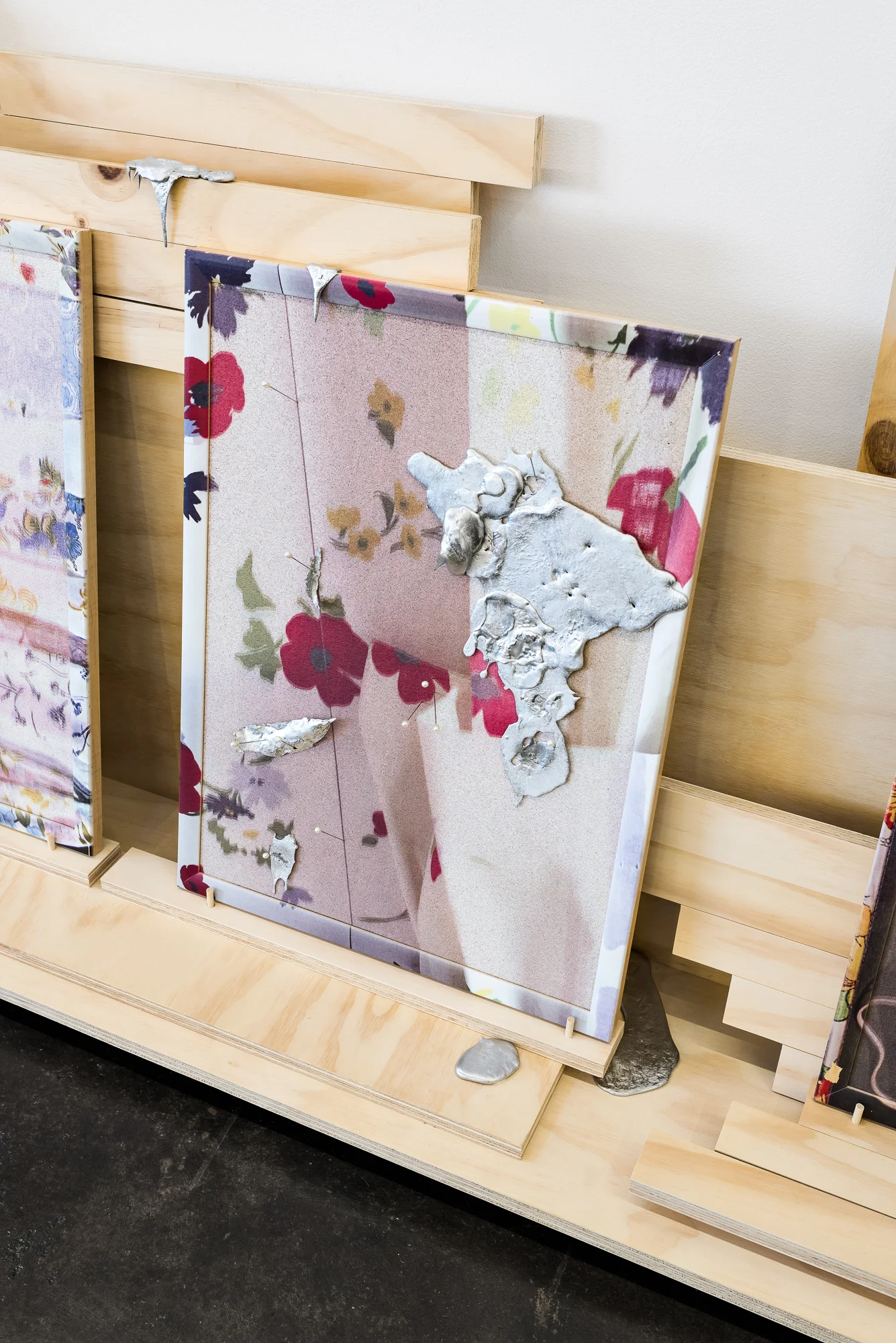 Curtain Flowers and Wallpaper , 2018, Photo credit: Phillip Maisel