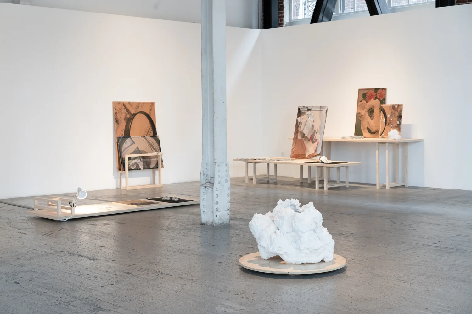   The Burrow , installation view, 2019. Photo credit: Graham Holoch. 