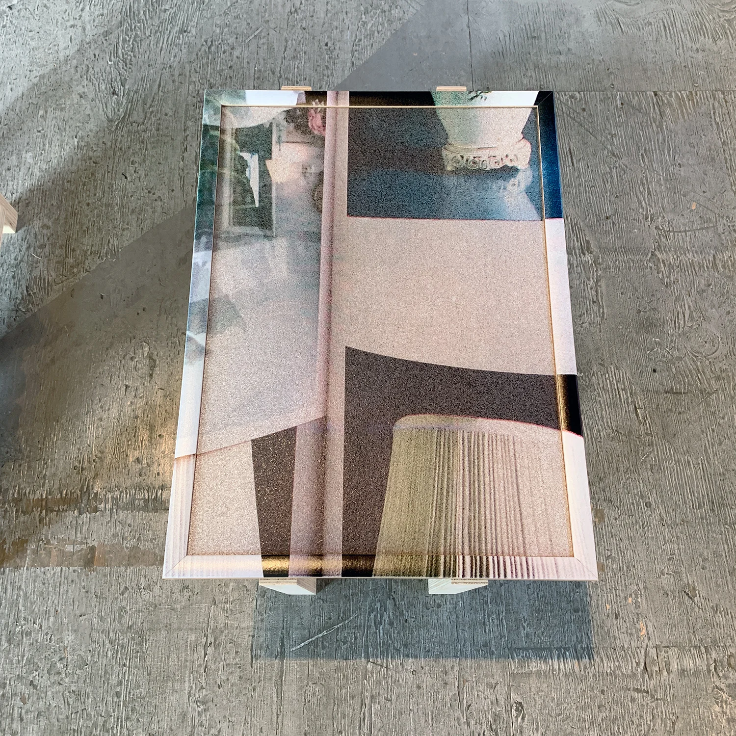 (Twins) Lamp Hung at Eye Level (detail), 2019