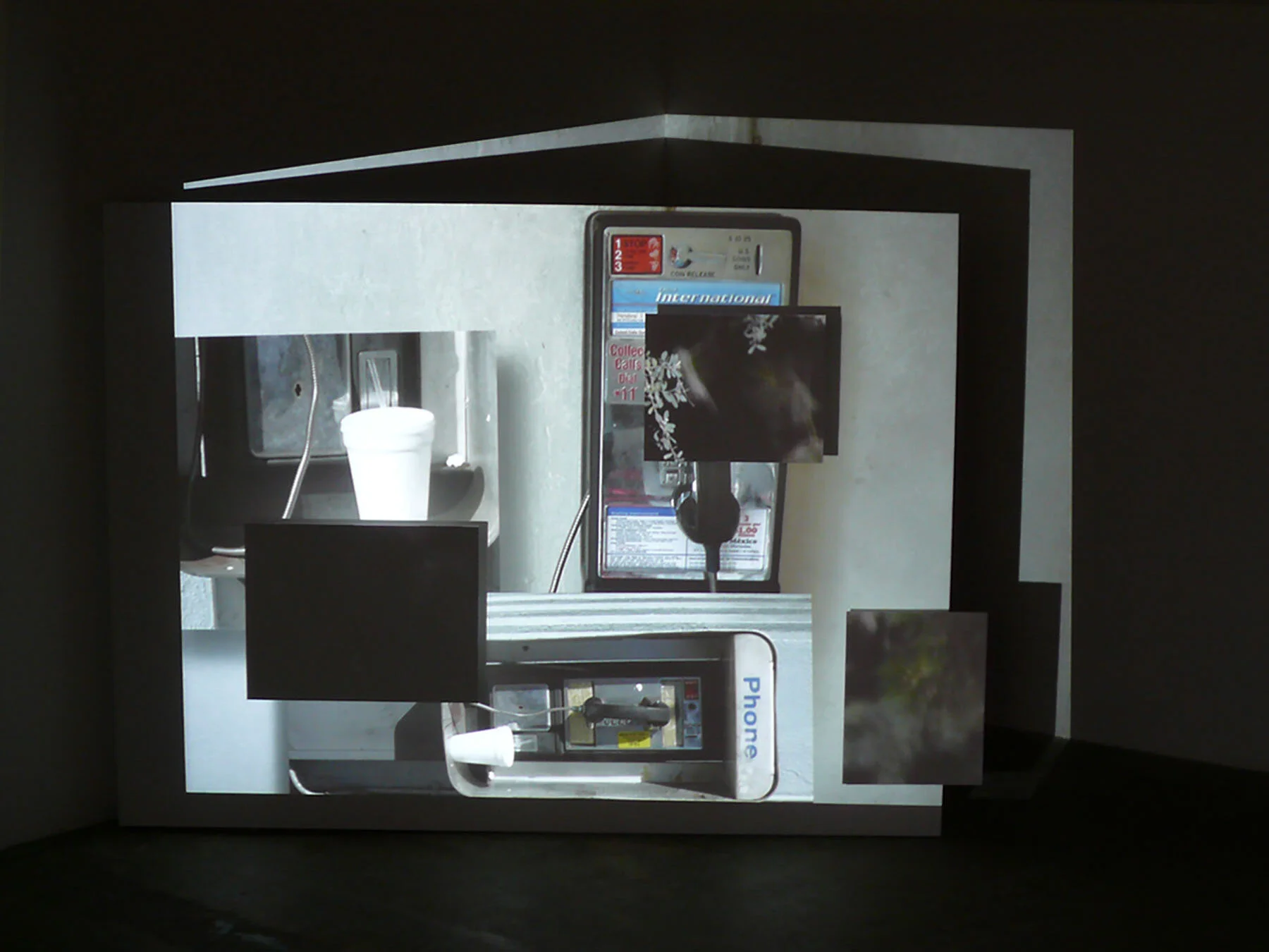   Here to There , installation view, 2007 